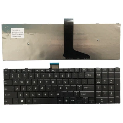 NOVO PARA Teclado Toshiba Satellite C50D-A C50-A C55D-A C55-A C50D - Imagem 1 de 4