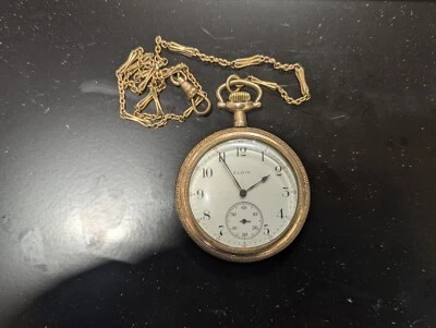 1911 Elgin 15 Jewel Open Face Pocket Watch  - Image 1 of 4