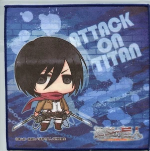 towel handkerchief Attack on Titan Shingeki no Kyojin anime Mikasa Ackerman - Picture 1 of 2