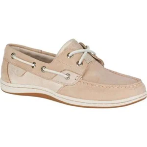 NEW Sperry Top Sider Women Classic Koifish 2-Eye Leather Slip On Boat Shoes - Picture 1 of 6