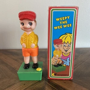 1991 Chun Tat Enterprises Weepy The Wee Wee Novelty Gag Gift w/Original Box - Picture 1 of 13
