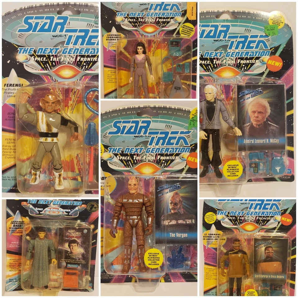 Figura de acción Star Trek The Next Generation 1992 6" "TÚ ELIGES" ¡¡NUEVA!!! Foto 1 de 1