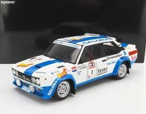 MODELLINO AUTO STATICO FIAT 131 ABARTH #1 ALEN WINNER RALLY 1000 LAGHI 1980 1/18 - Foto 1 di 11