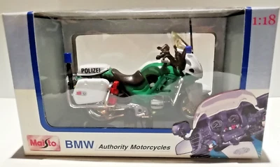 Maisto 1:18 Motorrad BMW R1100 RT-P Polizei OVP Authority Motorcycles 39056 - Bild 1 von 4