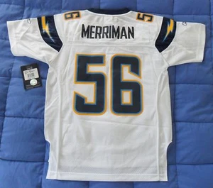 Reebok Vintage SAN DIEGO LA CHARGERS MERRIMAN NFL football Jersey YOUTH sz XL nw - Picture 1 of 6