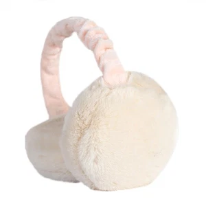 Orejeras Plegables Calentadores de Orejas Unisex Invierno Cálidas Fundas para Orejeras (Blanco) Orejeras - Imagen 1 de 4