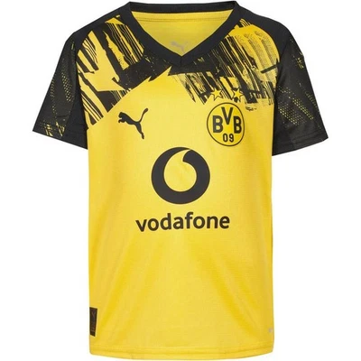 PUMA Borussia Dortmund Heimtrikot 25/26 Kinder – Faster Yellow/Black