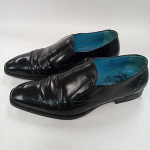 Original John Fluevog - Twin Turbine (Blue Version) - Mens US Size 9 - 9.5 - Picture 1 of 8