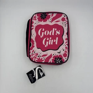NWT Swanson Bible Cover Girl Pink Outside Pocket - Picture 1 of 3