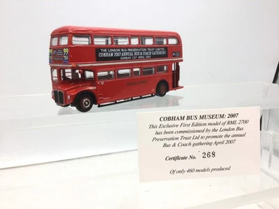 EFE E31901A OO/1:76 Gauge AEC Routemaster Bus Cobham 2007 Special - Image 1 of 3