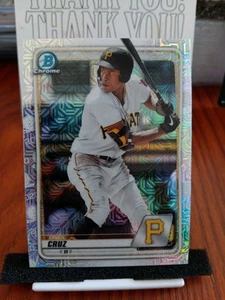 2020 Bowman - Chrome Prospects Mojo rifrattore #BCP-111 Oneil Cruz (RC) - Foto 1 di 2