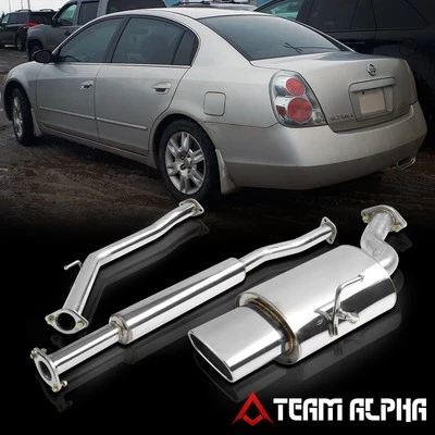 Se adapta a Nissan Altima 2.5 2002-2006 [silenciador punta enrollada ovalada de 5.75"] escape Catback Foto 1 de 4