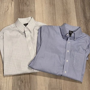 2 Jos. A Bank Traveler Talla 15.5 33 - Imagen 1 de 10