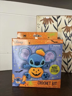 DISNEY STITCH HALLOWEEN CROCHET KIT!! - Image 1 of 4