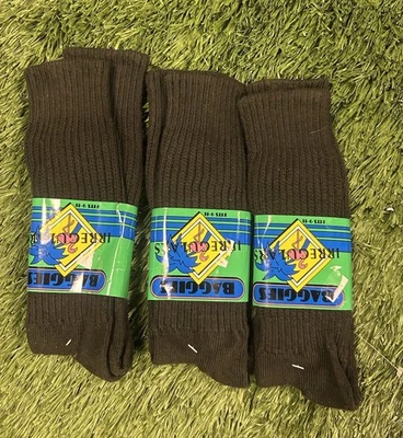 Meias desleixadas femininas vintage anos 80 Baggies "Irregulars" (9-11) pretas Cottagecore - Imagem 1 de 3