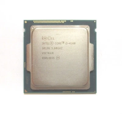Processore CPU Intel Core i3-4160, SR1PK, 3.60 GHz, 64 bit, 5GT/s, LGA1150 - Immagine 1 di 3