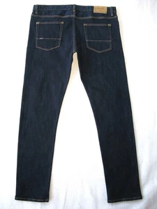 Quiksilver Slim Skinny Jeans Mens Size 36 x 31 Dark Blue + Stretch - Picture 1 of 10