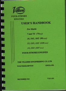 Villiers Four-Stroke Stationary Engine User's Handbook - Picture 1 of 1