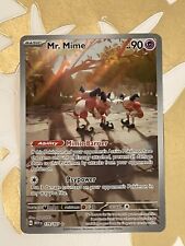 Pokémon TCG- Mr. Mime Illustration Rare 151 NM