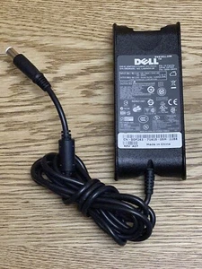 DELL 65W A/C ADAPTER LA65NS0-00 - PA12  PA-1650-06D3 - LAPTOP CHARGER - GENUINE - Picture 1 of 5