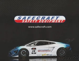 2016 Safecraft Safety Equipment Lamborghini Huracán GT PRI SCCA PWC postcard - Picture 1 of 1