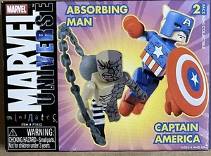 Marvel Universe Absorbing Man And Captain America Toy ID: TY7 - Imagen 1 de 1