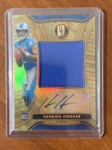 2023 Panini Gold Standard Hendon Hooker Rookie Jersey Autographs Jumbo /149