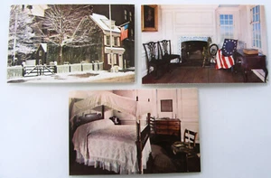 USA Postcards Lot 3 x PHILADELPHIA Betsy Ross House Postkarte Cards ca. ~1970 - Bild 1 von 2