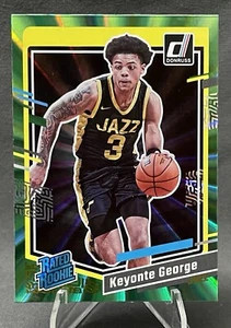Keyonte George (RC) 2023-24 Panini Donruss - Rated Rookie Holo Green Laser💎📈 - Picture 1 of 2