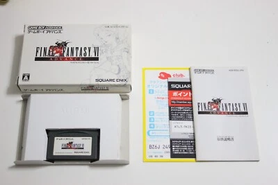 Final Fantasy VI Game Boy Advance GBA (Square Enix, 2007) giapponese in scatola - Immagine 1 di 4