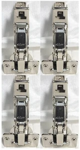 4 Count Blum Clip Top 170° Full Overlay European Cabinet Hinges 70655 - Picture 1 of 8