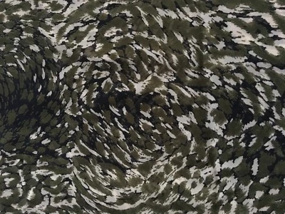 Superbe tissu crèpe de soie motif léopard larg 112 cm x H 400 cm, réf 771 - Photo 1/4