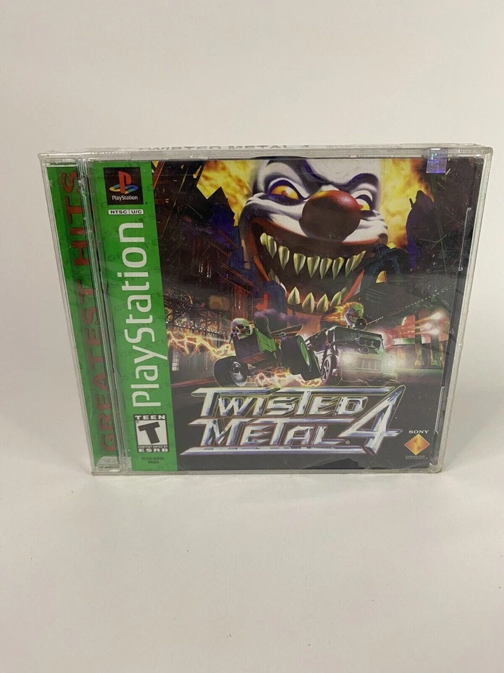 Twisted Metal 4 IV (Sony PlayStation 1 PS1 , 1999) ***NEW FACTORY SEALED*** - Image 1 of 1