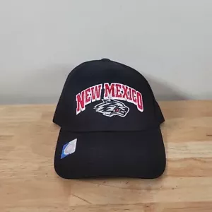 University of New Mexico Lobos Baseball Cap Hat Black Captivating NOS Youth - Picture 1 of 9