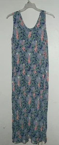 NUEVO VESTIDO SIN MANGAS ENGELHART FLAX TROPICS AGUA DULCE P/XS o Goldfish S - Imagen 1 de 9