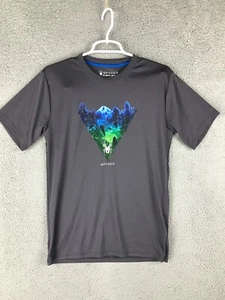 Spyder Boys Short Sleeve Crew Neck Gray Athletic T Shirt Size XL - Picture 1 of 9