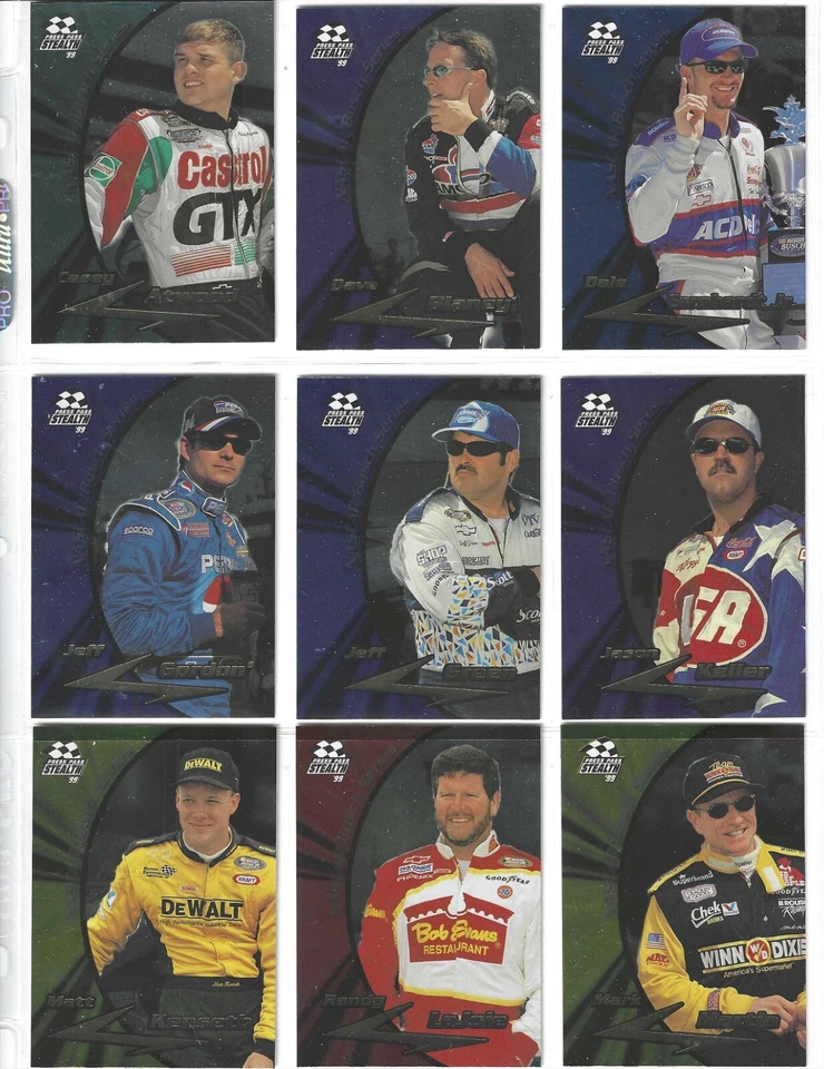 1999 Stealth FUSION--# F 37 Casey Atwood-ROOKIE--BV$4!--ONE CARD ONLY! - Image 1 of 4