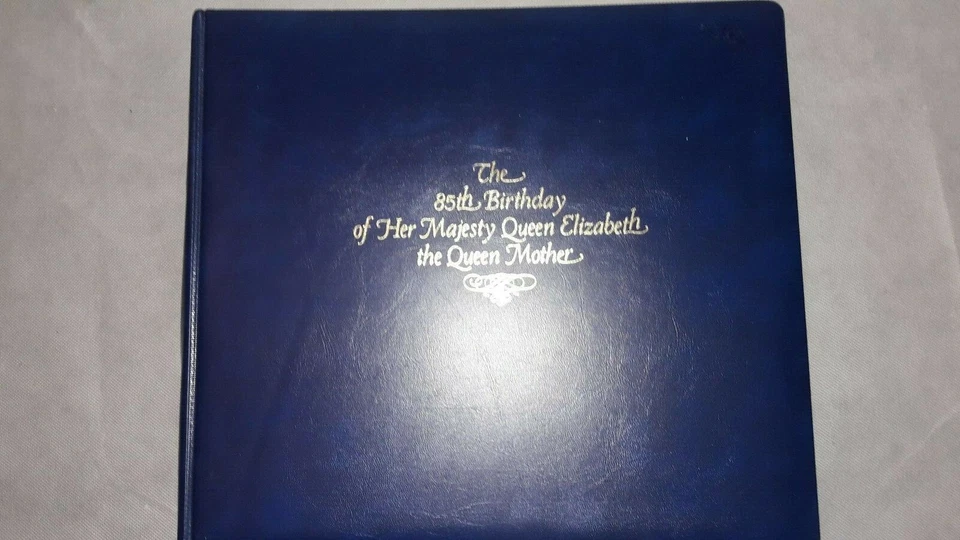 Queen Elizabeth 85th Birthday Stamp Album, First Day of Issues, British Empire - Image 1 of 4
