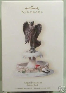 Hallmark Angel Fountain Winter Park 2007 nuevo en caja - Imagen 1 de 1