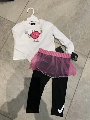 set top e leggings nike bambina 24m - Immagine 1 di 3