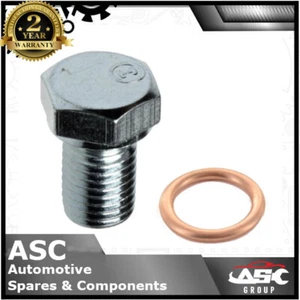 Oil Pan Sump Drain Plug Bung with Seal - fits BMW 1 2 3 4 5 6 7 Series X3 X5 Z4 - Picture 1 of 1