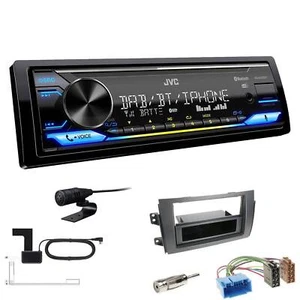 JVC KD-X472DBT Media Autoradio Bluetooth DAB+ für Suzuki SX4 schwarz ab 2006 - Bild 1 von 6