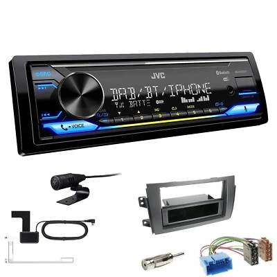 JVC KD-X472DBT Media Autoradio Bluetooth DAB+ für Suzuki SX4 schwarz ab 2006 - Bild 1 von 4