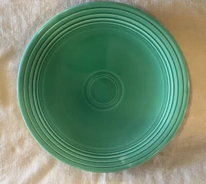 Vintage Fiestaware Light Green Chop Plate 1936-1943 - Picture 1 of 3