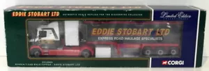 Corgi 1/50 Scale CC12802 - Scania T-Cab Bulk Tipper - Eddie Stobart Ltd. - Picture 1 of 5