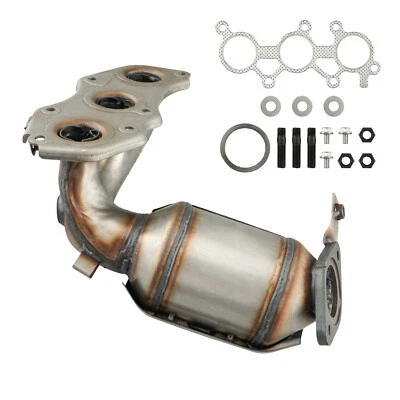 For 3.5L V6 2007-2017 Toyota Camry Avalon Lexus ES350 Left Catalytic Converter - Image 1 of 4