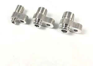 Custom A/C Lines AC Compressor Drier Condenser Radiator Fitting Adapter for A... - Imagen 1 de 3