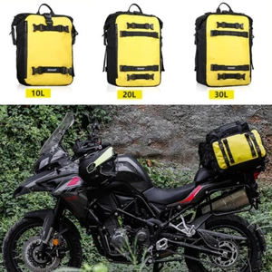 Bolsa de asiento trasero 10L 20L 30L Rhinowalk motocicleta motocross paquete de equipaje impermeable - Imagen 1 de 20
