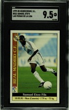 Samuel Eto'o 1999 2000 Mundicromo Fichas de La Liga #521 2nd Year SGC 9.5 