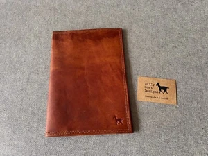 Leather Book Cover A5 Goat BCA5 Document Folder Diary Kindle iPad Mini Tablet - Picture 1 of 7